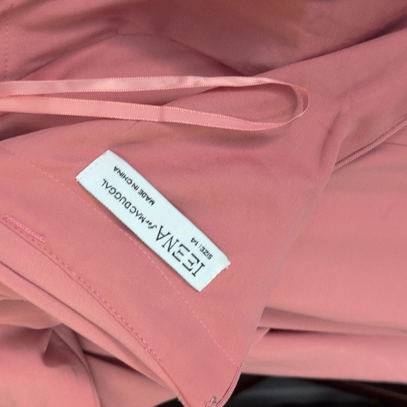 Leena For Mac Duggal Elegant Pink Off-Shoulder Evening Gown - Picture 6 of 6